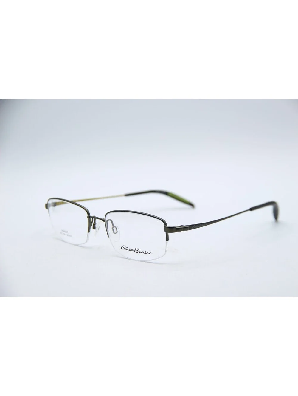 Eddie Bauer Eb32045 Kh Kahki Black Authentic Frames Eyeglasses 53-19